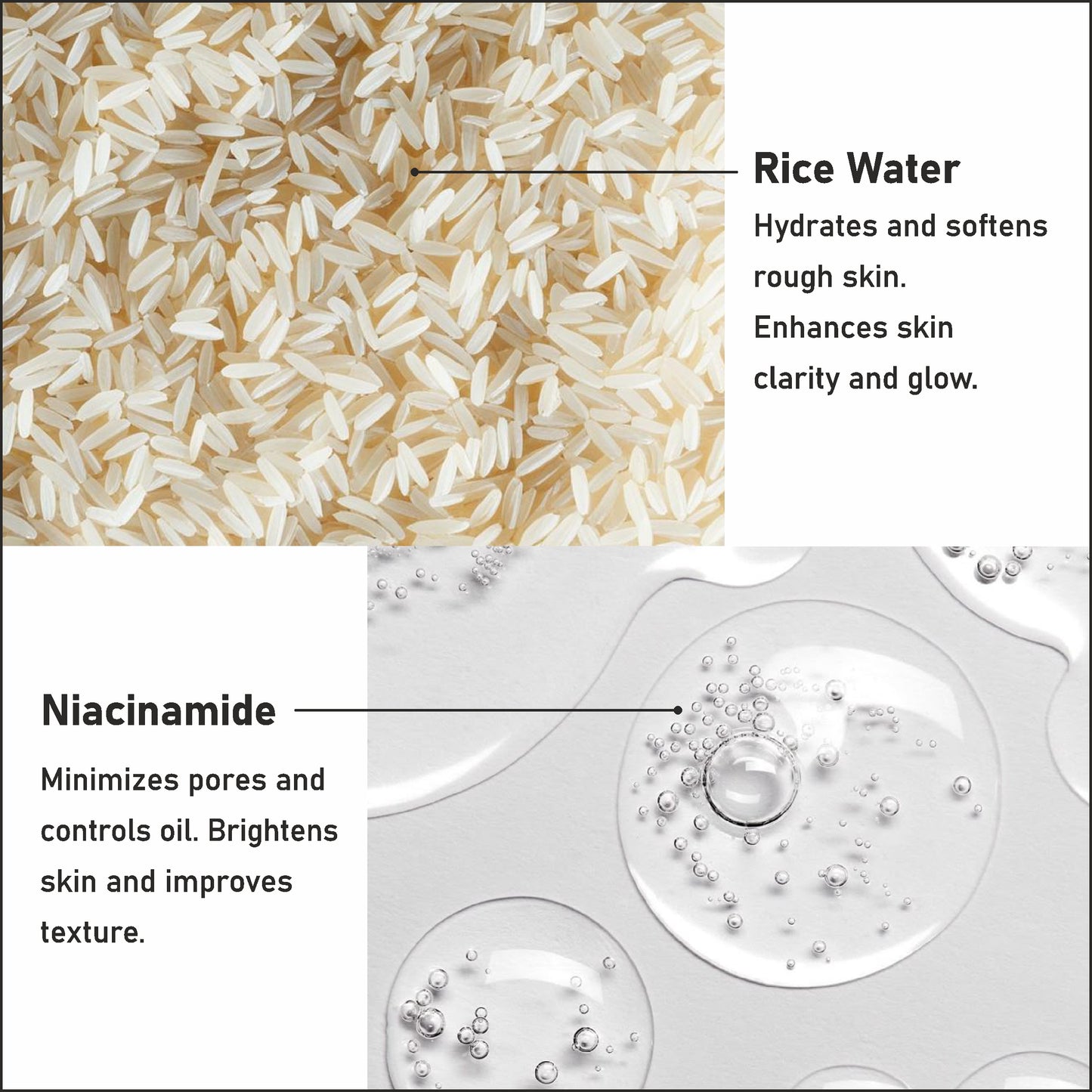 Rice + Niacinamide Smoothing Face Sheet Mask
