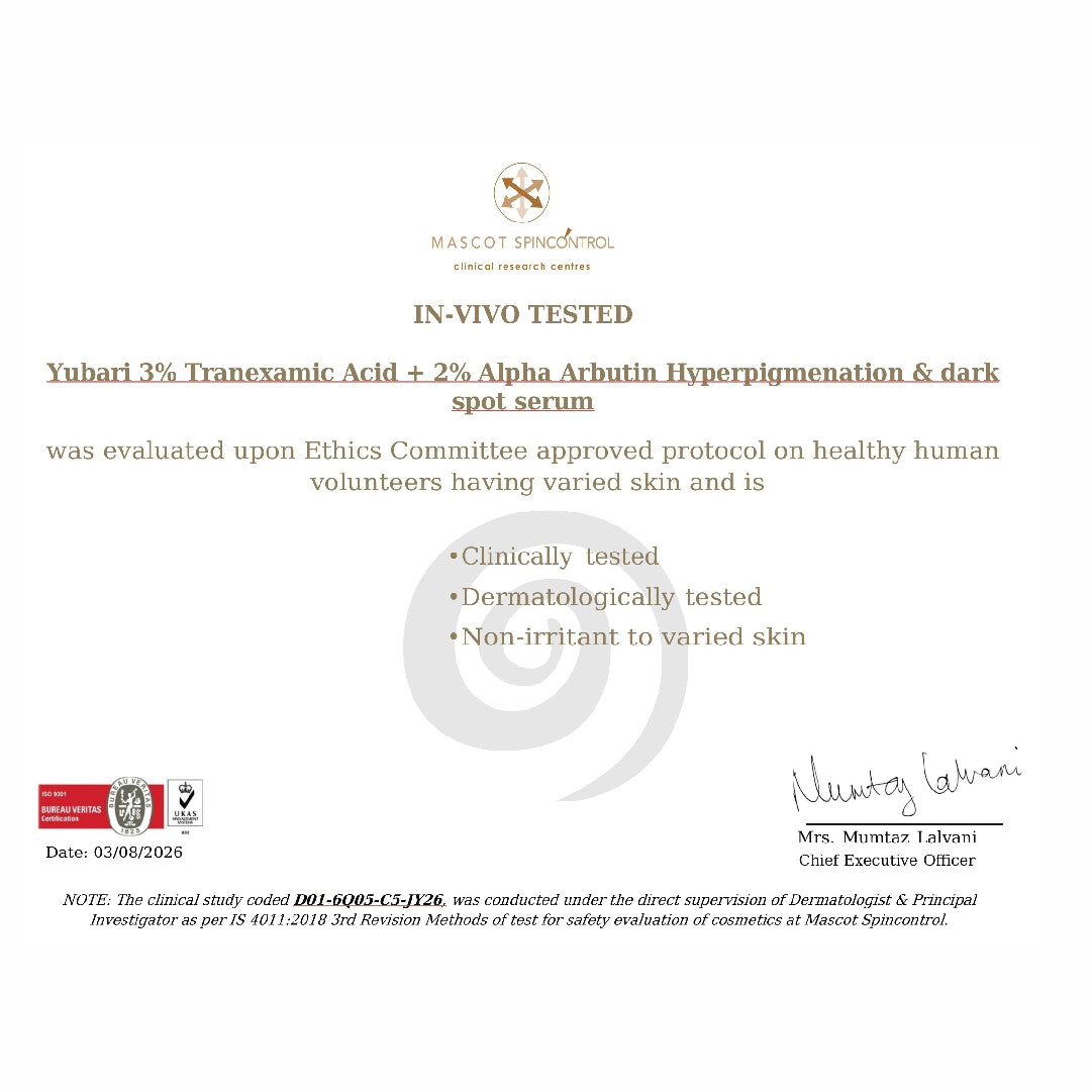 3% Tranexamic Acid & 2% Alpha Arbutin Hyperpigmentation & Dark Spot Serum
