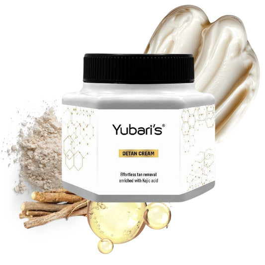 Detan Cream with Kojic Acid, Alpha Arbutin & Licorice Extract