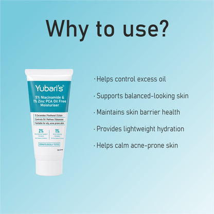 5% Niacinamide &1% Zinc PCA Oil Free Moisturiser