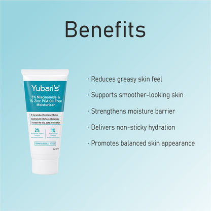5% Niacinamide &1% Zinc PCA Oil Free Moisturiser