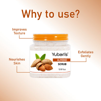Almond Glow Face & Body Scrub