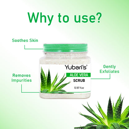 Aloe Vera Face & Body Scrub