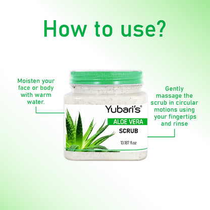 Aloe Vera Face & Body Scrub