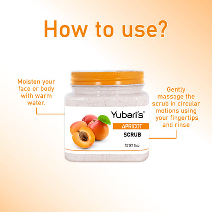 Apricot Skin Refining Face & Body Scrub