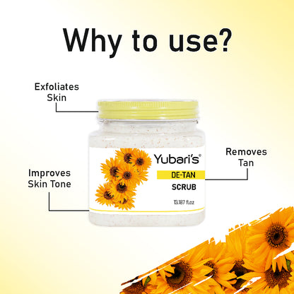 De-Tan Skin Clarifying Face & Body Scrub