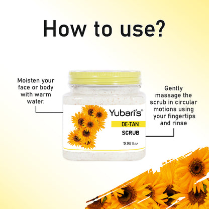 De-Tan Skin Clarifying Face & Body Scrub