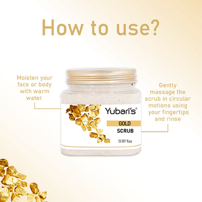 Gold Skin Perfecting Face & Body Scrub