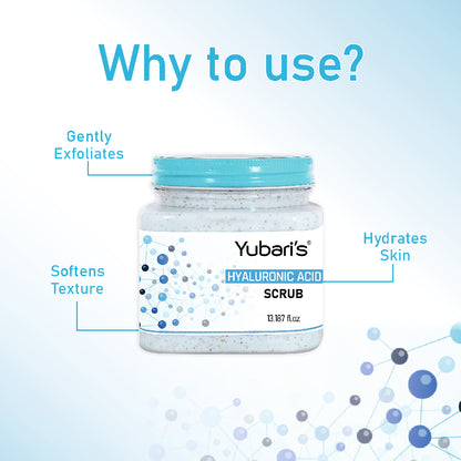 Hyaluronic Acid Hydrating Face & Body Scrub