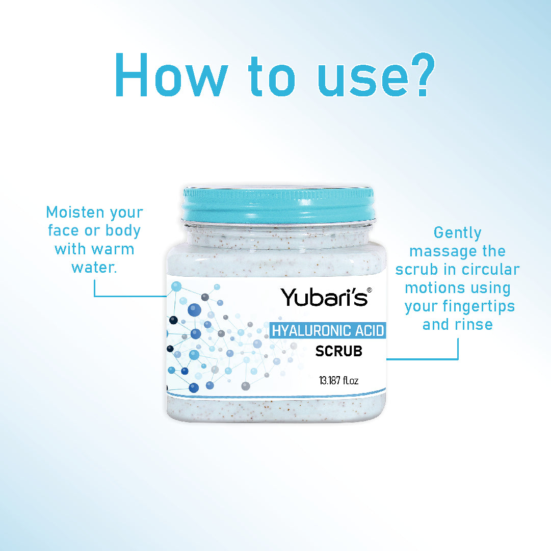 Hyaluronic Acid Hydrating Face & Body Scrub