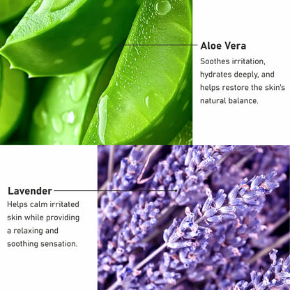 Aloe Vera + Lavender Face Sheet Mask