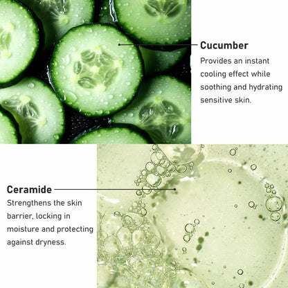Cucumber + Ceramides Soothing Face Sheet Mask