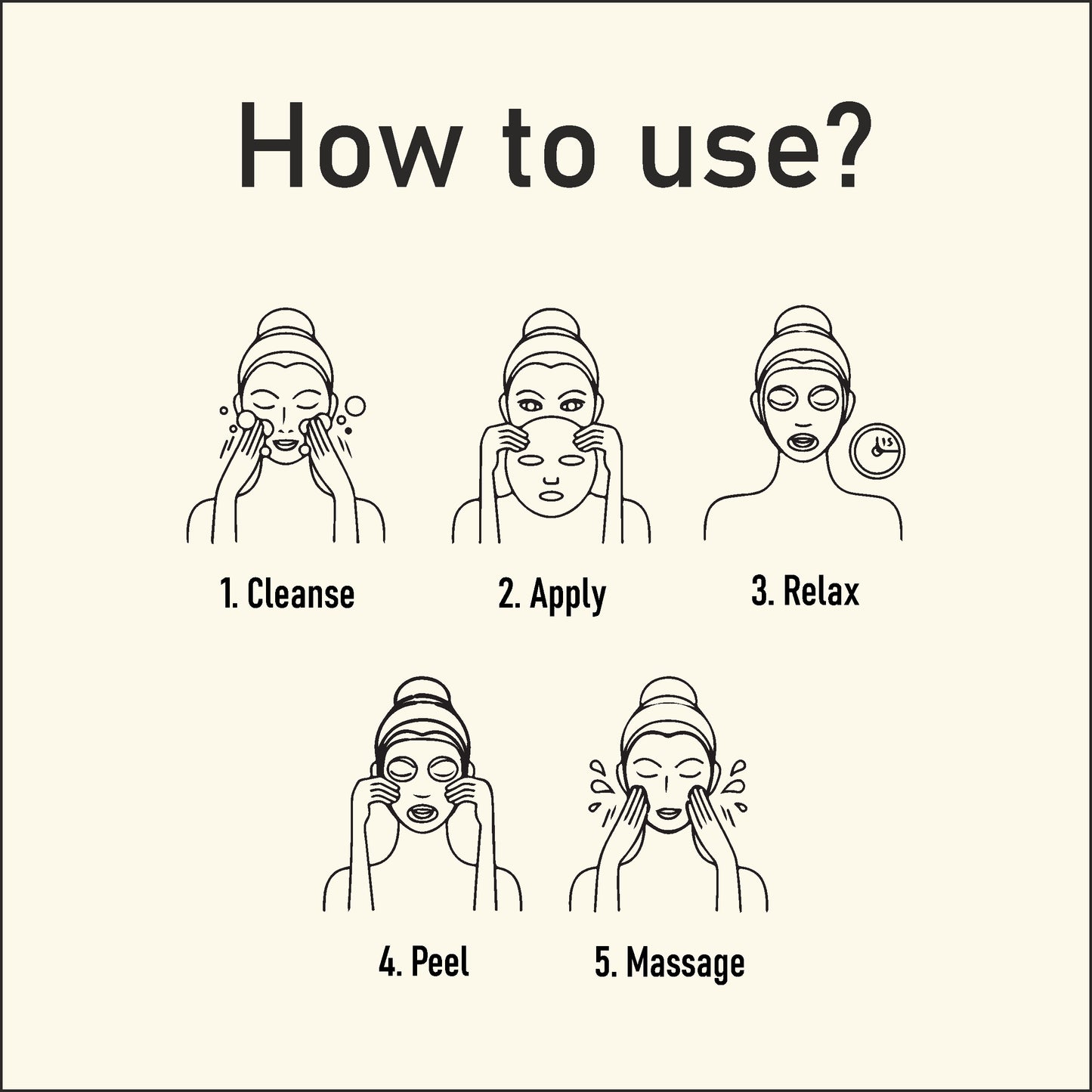 Gold + Peptides Firming Face Sheet Mask