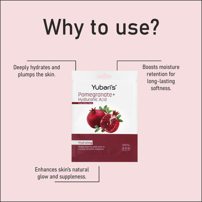 Pomegranate & Hyaluronic Acid Hydrating Sheet Mask