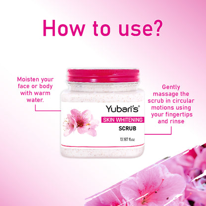 Skin Whitening Face & Body Scrub
