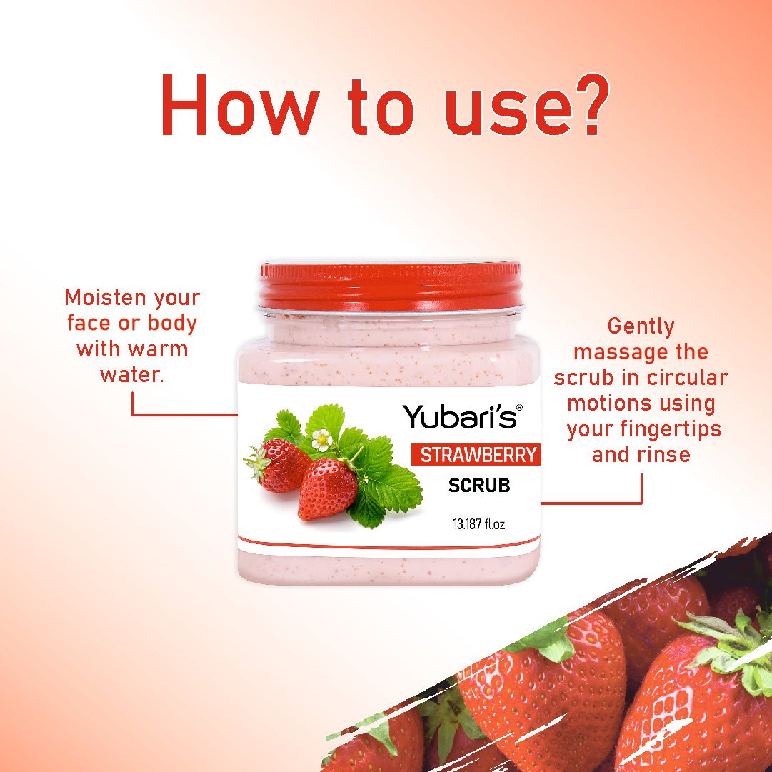 Strawberry Fresh Face & Body Scrub