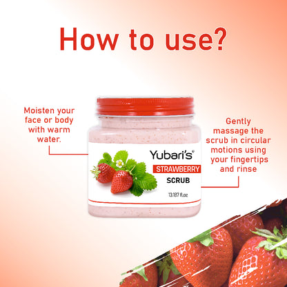 Strawberry Fresh Face & Body Scrub