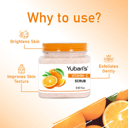 Vitamin C Brightening Face & Body Scrub