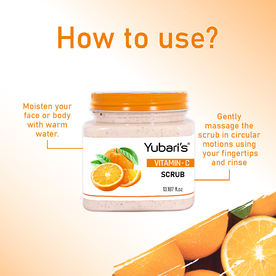 Vitamin C Brightening Face & Body Scrub