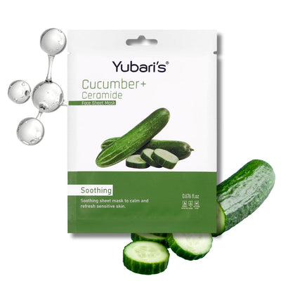 Cucumber + Ceramides Soothing Face Sheet Mask