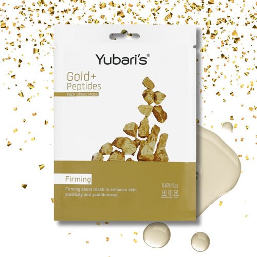 Gold + Peptides Firming Face Sheet Mask