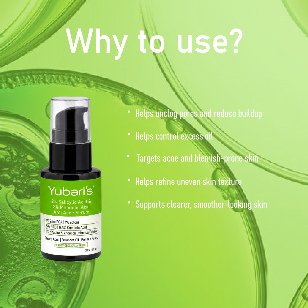 2% Salicylic Acid & 2% Mandelic Acid Anti Acne Serum