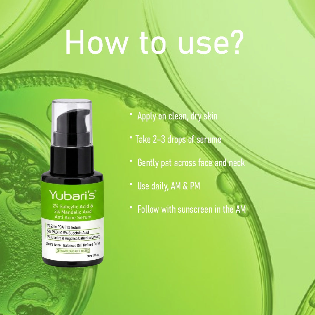 2% Salicylic Acid & 2% Mandelic Acid Anti Acne Serum