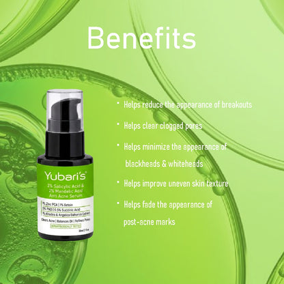 2% Salicylic Acid & 2% Mandelic Acid Anti Acne Serum