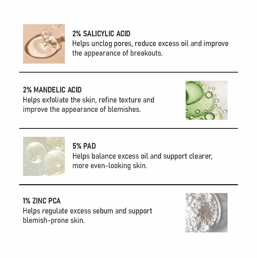 2% Salicylic Acid & 2% Mandelic Acid Anti Acne Serum