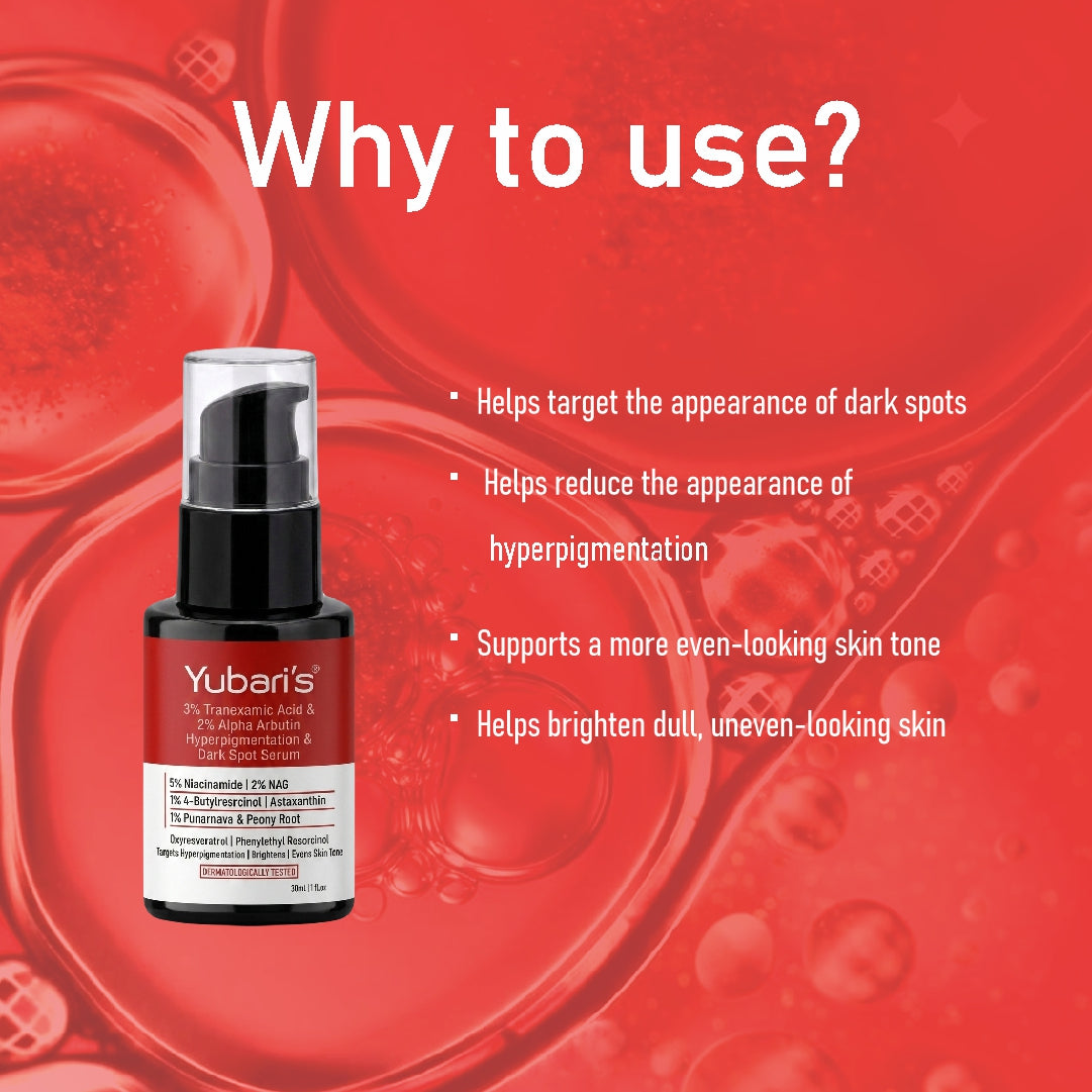 3% Tranexamic Acid & 2% Alpha Arbutin Hyperpigmentation & Dark Spot Serum