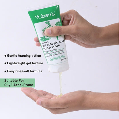 Kino Tree & 2% Salicylic Acid Face Wash with Green Tea Extract