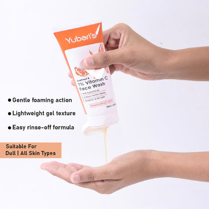 Anantmool & 1% Vitamin C Face Wash with Papaya Extract